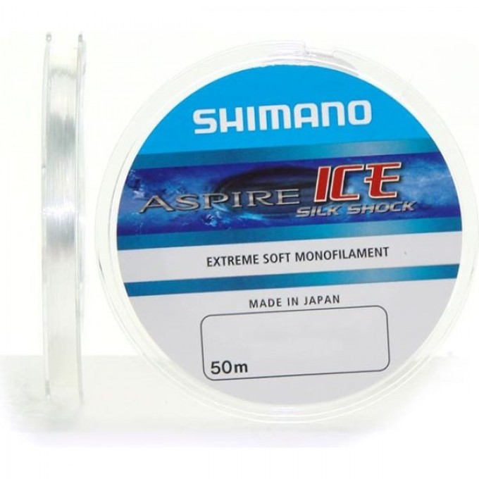 Леска зимняя SHIMANO Aspire Silk S Ice 50м прозрачная