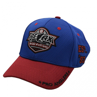Фирменная кепка Relax (красно-синяя) CBR25
