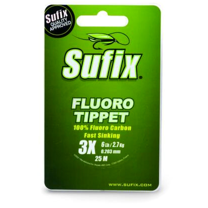 Леска SUFIX Fluoro Tippet прозрачная 25 м