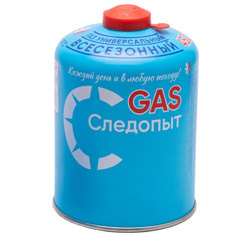 Газ для порт. плит «СЛЕДОПЫТ», метал. баллон, 450 г, резьб