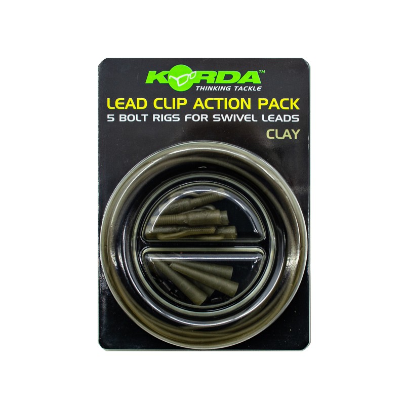 Набор клипса безопасная Lead Clip Action Pack Silt