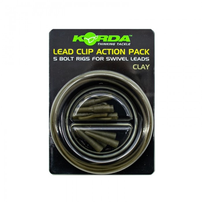 Набор клипса безопасная Lead Clip Action Pack Silt