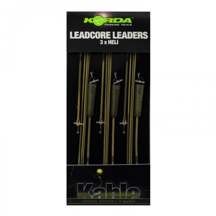 Монтаж готовый Leadcore Leader Lead Heli Gravel 3шт