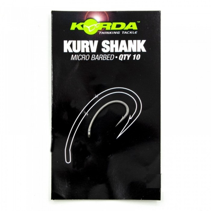 Крючок Kurv Shank с бородкой 10шт