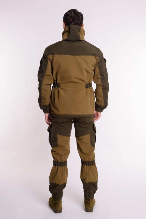 Костюм "ГОРНЫЙ -5" (Брезент, Флис) Хаки ONERUS 2022