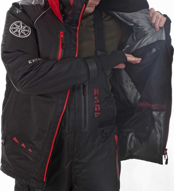 Костюм-поплавок мужской д/с "DISCOVERY" -20 красный