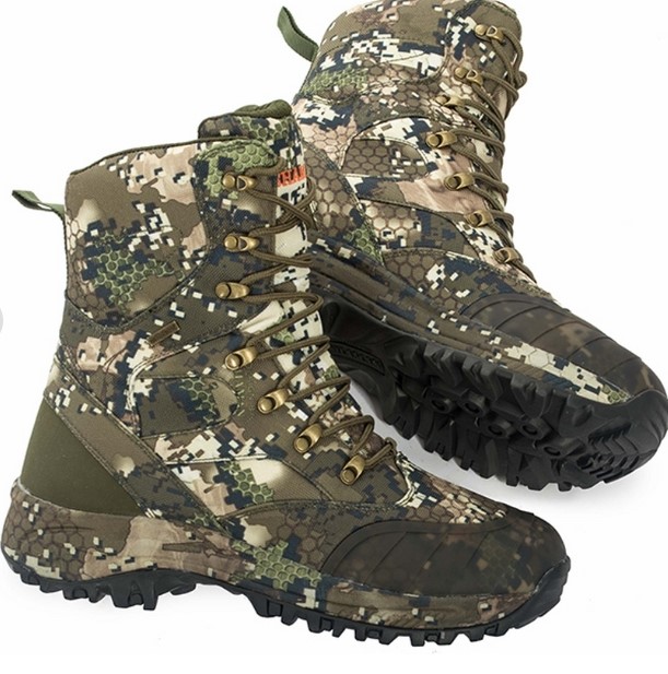 Полусапоги мужские демисезонные из текстиля SALDER лес / FOREST HSN-20108-1