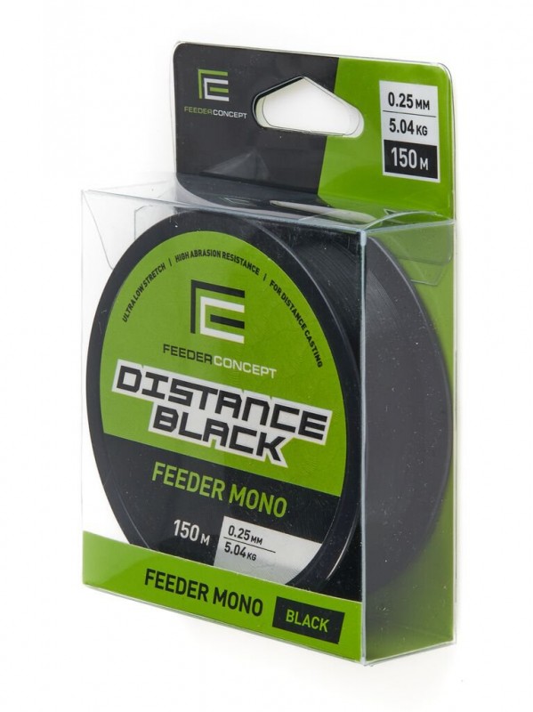 Леска моно. Feeder Concept Distance Black 150