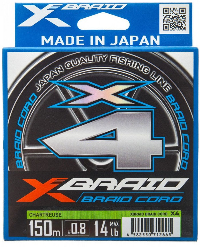 Шнур YGK X-Braid Braid Cord X4 150m