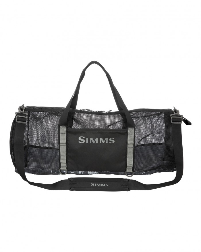 Сумка Simms Challenger Mesh Duffel Hex Flo Camo Carbon, 60L