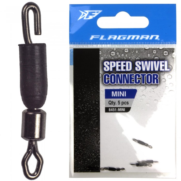Вертлюг быстросъемный Speed Swivel Connector Mini 5шт