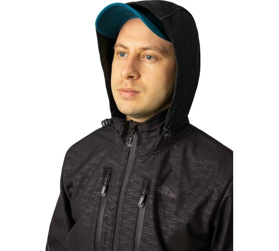 Костюм Bering (Беринг) (софт-шелл, черный) GRAYLING