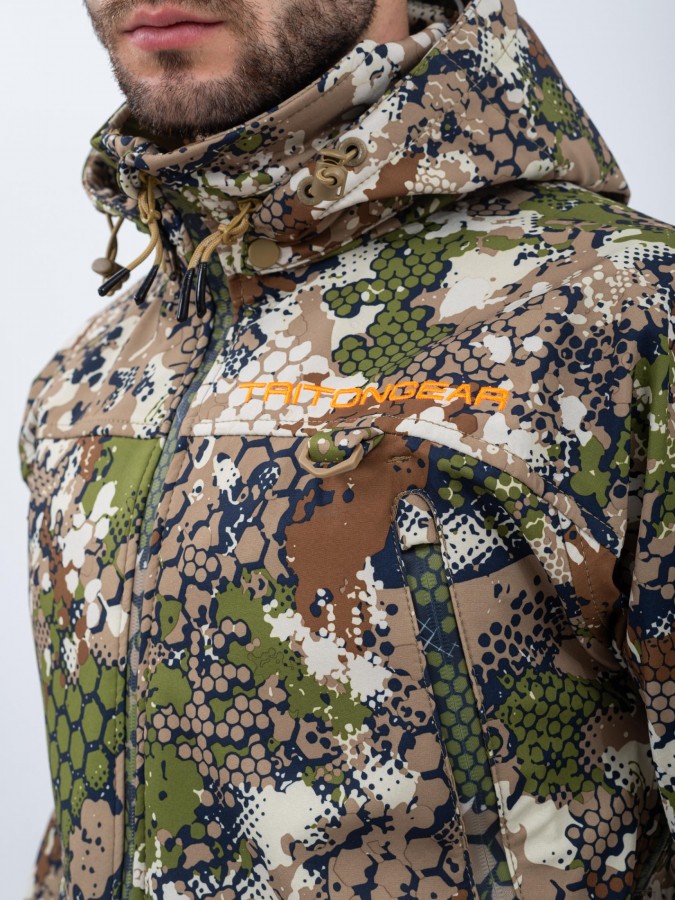 Костюм "TRITON PRO" -5 (SoftShell, Forest Green) TRITONGEAR 2022