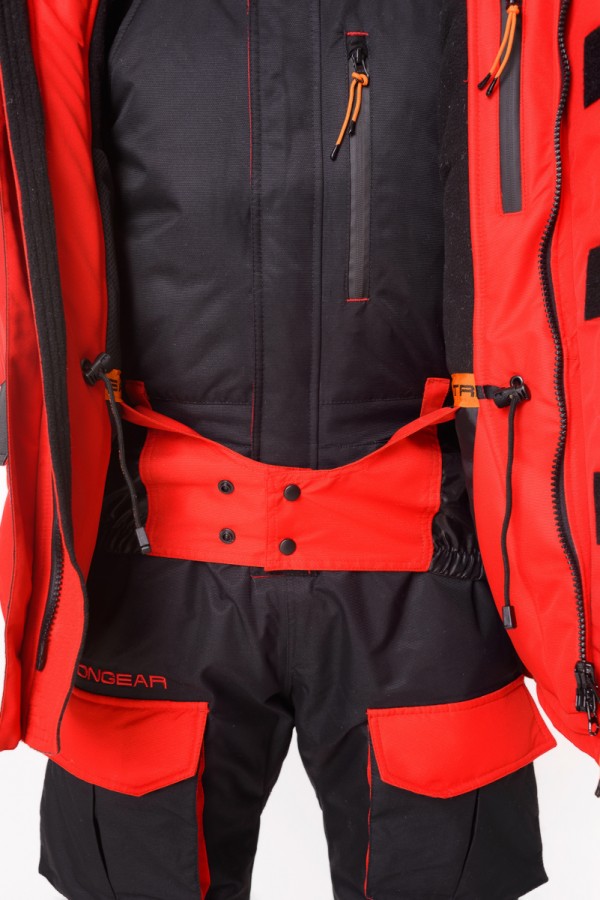 Костюм "YAKUTIYA PRO" -50 ПК (Таслан, Красно-серый) TRITON