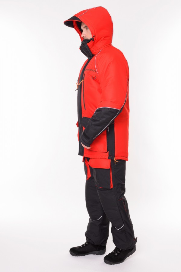 Костюм "YAKUTIYA PRO" -50 ПК (Таслан, Красно-серый) TRITON