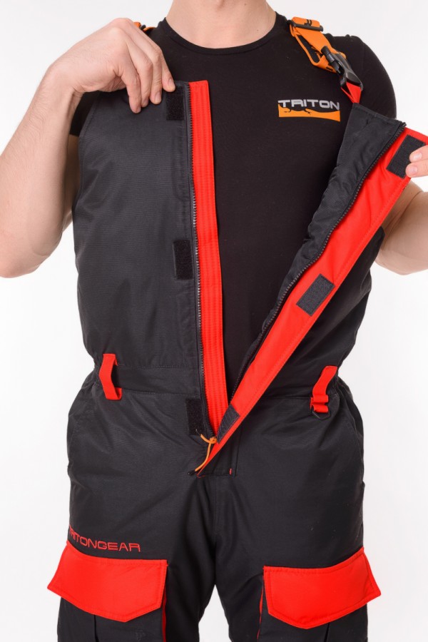 Костюм "YAKUTIYA PRO" -50 ПК (Таслан, Красно-серый) TRITON