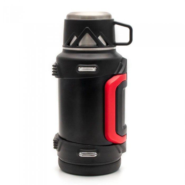 Термос "СЛЕДОПЫТ-DAKAR" со складными ручками 1,5 л