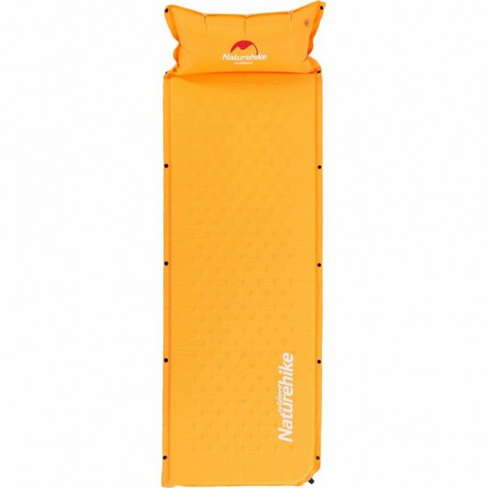 Коврик для сна Naturehike NH15Q002-D надувной с подушкой желтый