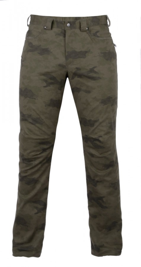 Брюки летние мужские "Тугур" (темно-зеленый камуфляж)