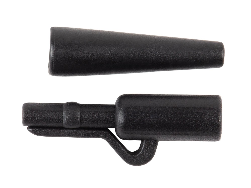 Безопасная клипса+конус "Volzhanka Lead Clips with Tail Rubber