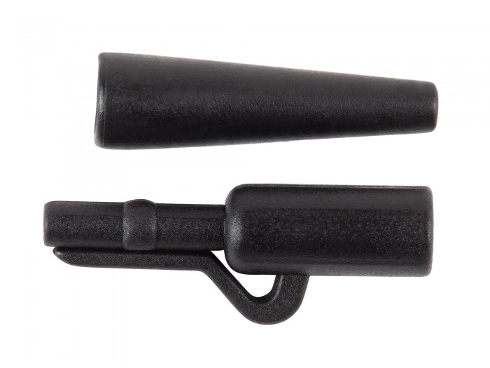 Безопасная клипса+конус "Volzhanka Lead Clips with Tail Rubber