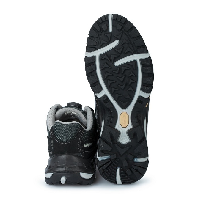 Мужские полуботинки кроссовые, черные, 11953N6 (Grisport)