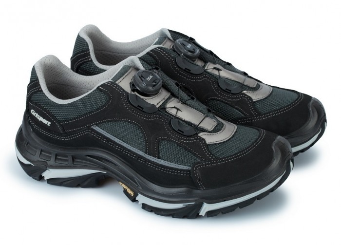 Мужские полуботинки кроссовые, черные, 11953N6 (Grisport)