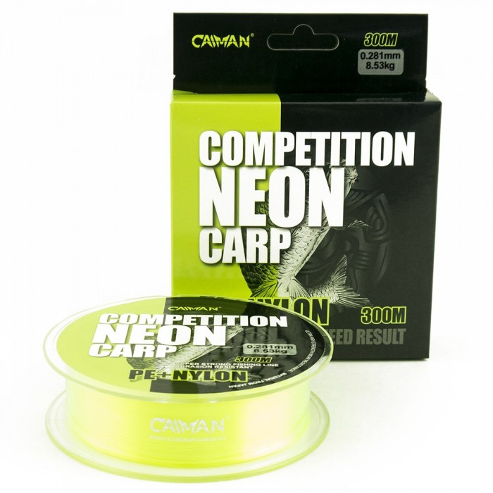 Леска Caiman Competition Neon Carp 300м green