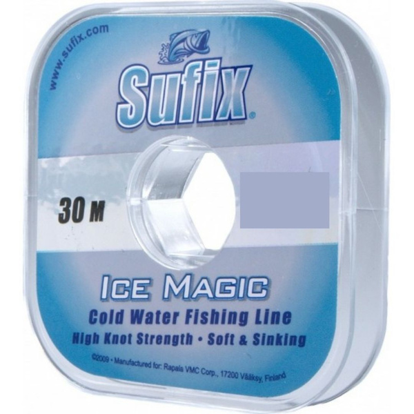 Леска зимняя SUFIX Ice Magic x12 прозрачная 30м