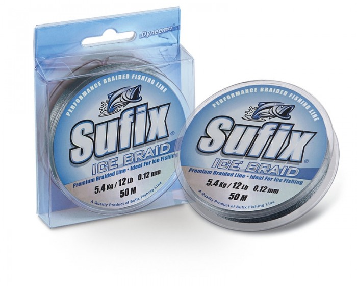 Леска плетеная зимняя Sufix Ice Braid 50m