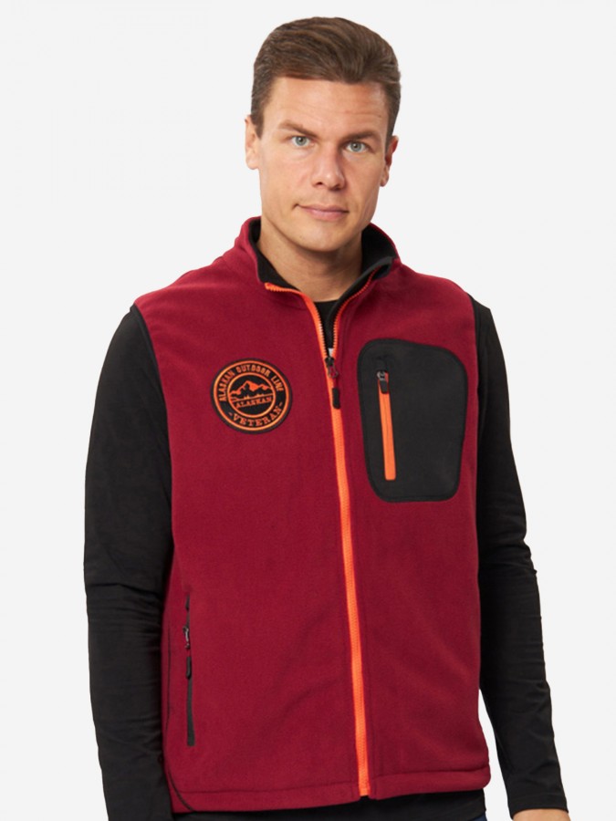 Жилет флис. Alaskan Veteran борд.