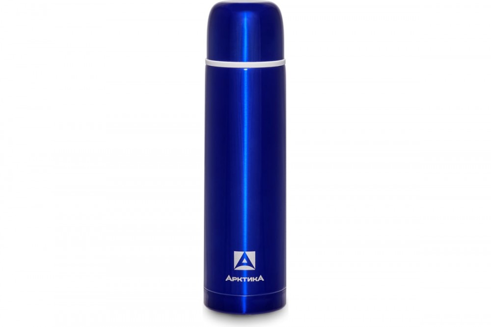 Термос бытовой вакуумный "Арктика" 1000мл, арт.102-1000 (синий)