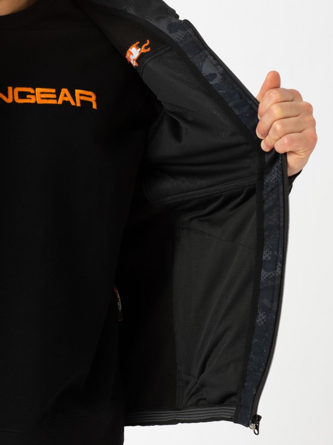 Жилет "RIDGE" (SoftShell/флис, Серо - Чёрный) TRITONGEAR