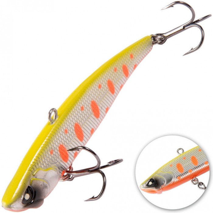 Воблер тонущ. вертикал. LJ Pro Series SLIM VIB S 80.00