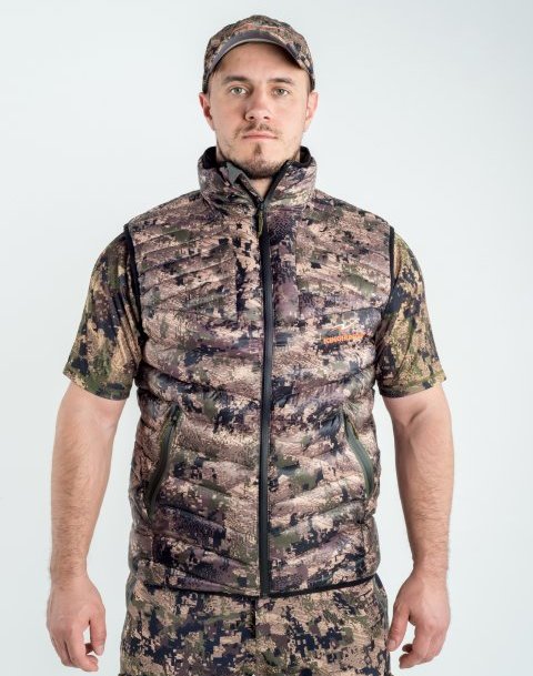 Жилет King Hunter WARM, Camo Green