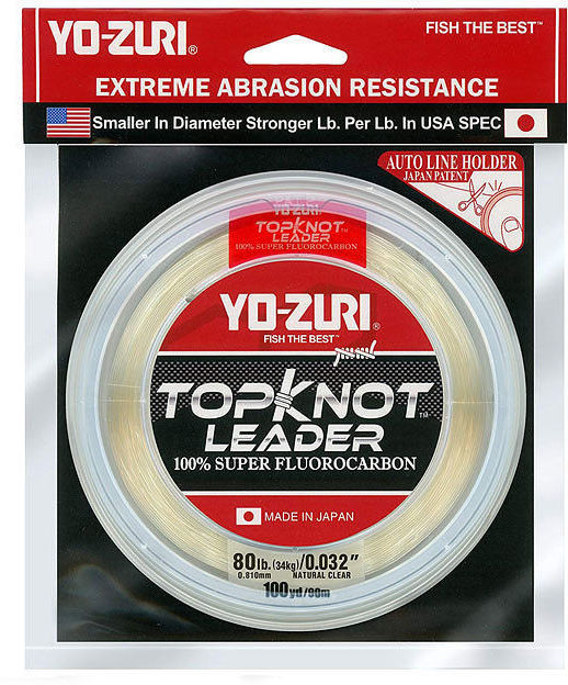 Флюорокарбон Yo-Zuri Topknot Leader Fluorocarbon 100% 27м