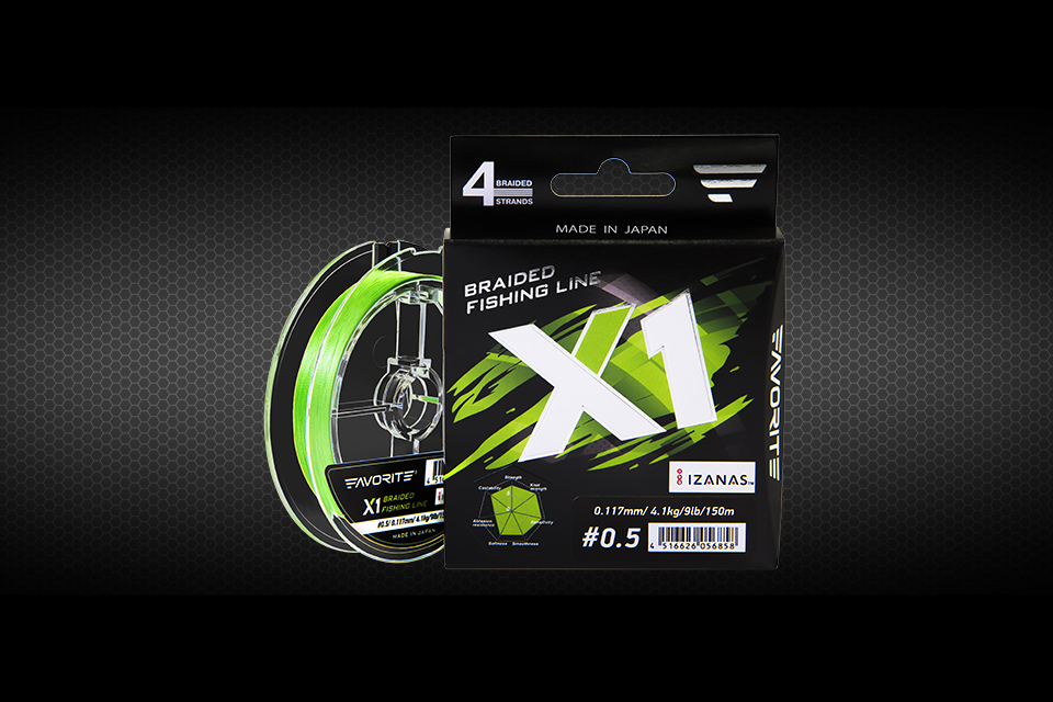 Шнур Favorite X1 PE 4x 150m
