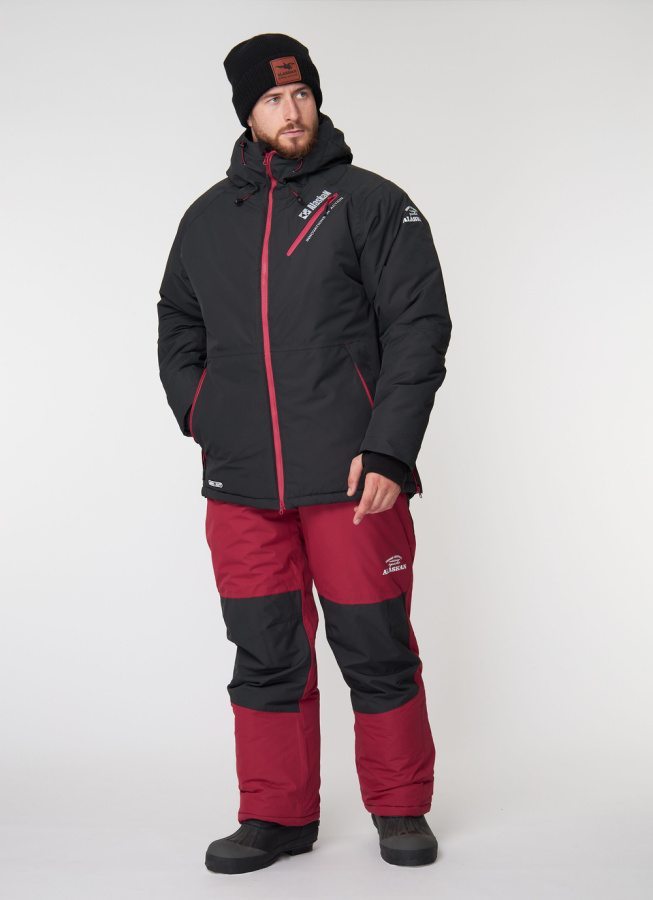 Костюм зимний Alaskan APACHE синий/бордовый