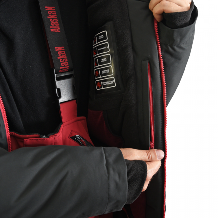 Костюм зимний Alaskan APACHE синий/бордовый