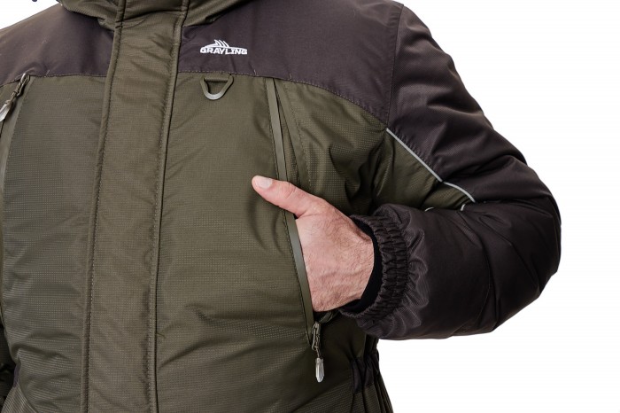 Костюм зимний Skat -45 (Скат) (таслан, хаки)