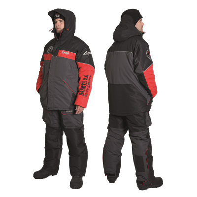Костюм зимний Alaskan Dakota 2.0 красный/серый/черный