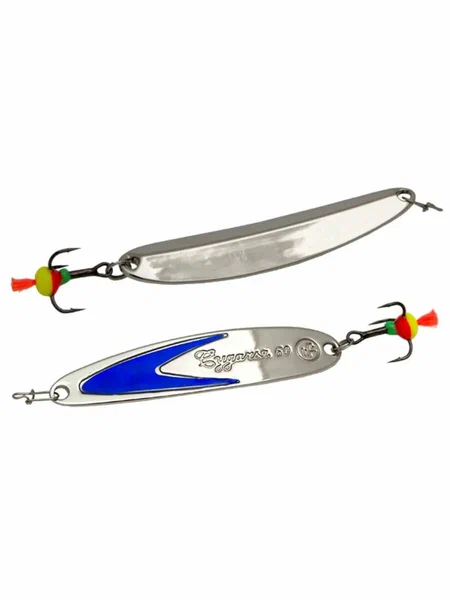 Блесна вертикальная ECOPRO Судачья синий флекс 70мм, 15г