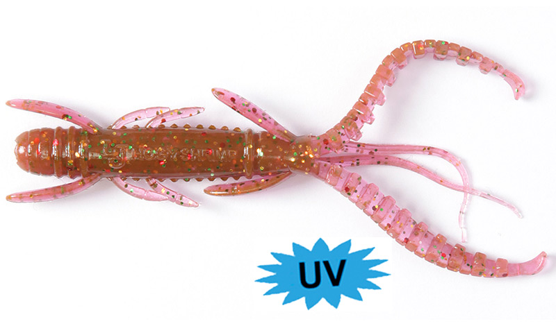 Виброхвосты съедоб. искусст. LJ Pro Series HOGY SHRIMP 3*