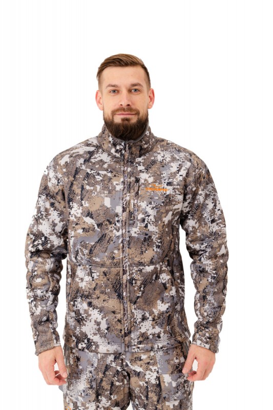 Куртка флисовая King Hunter JACKET (Camo Snow )