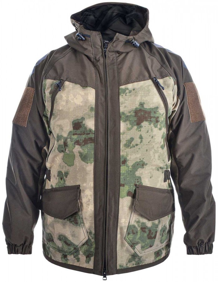 Костюм мужской демисезонный "Stalker", twill рип-стоп, мох