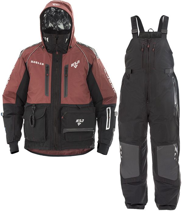 Костюм-поплавок зимний мужской "RESCUER VI", HARDGUARD, махагон