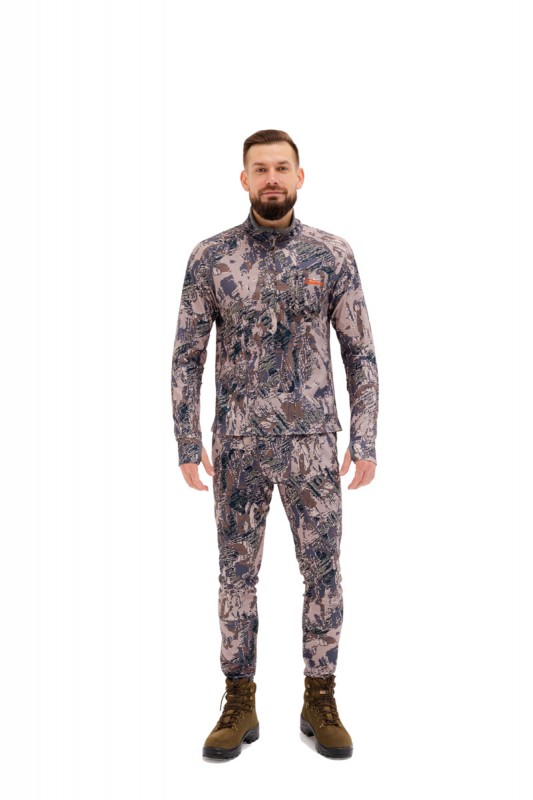 Термобелье комплект King Hunter BASE LAYER, Camo Gray