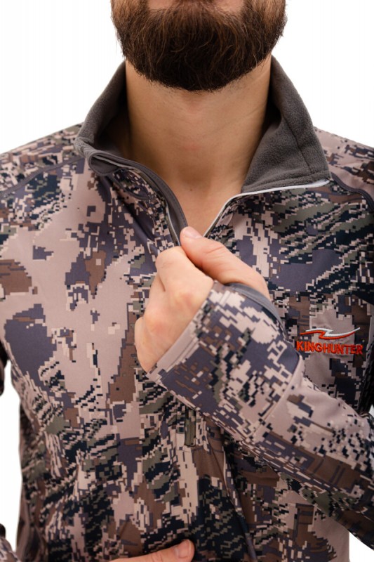 Термобелье комплект King Hunter BASE LAYER, Camo Gray