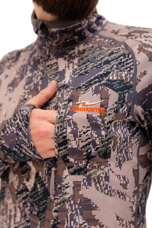 Термобелье комплект King Hunter BASE LAYER, Camo Gray