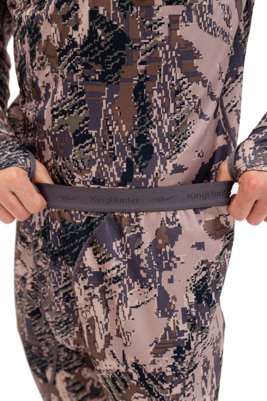Термобелье комплект King Hunter BASE LAYER, Camo Gray